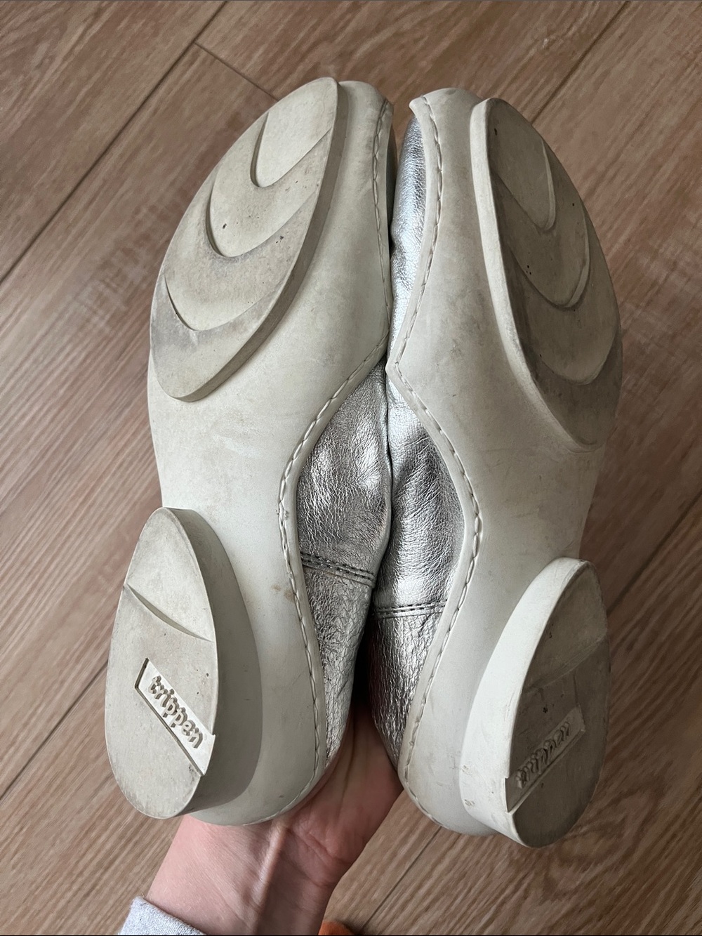 Trippen Plunge f shoes in silver - Picture 4 of 10
